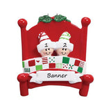 Bed Heads 2 Ornament (705-2)