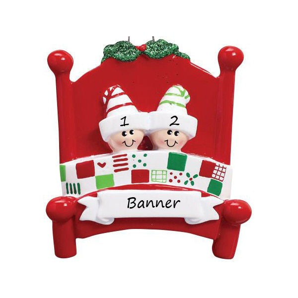Bed Heads 2 Ornament (705-2)