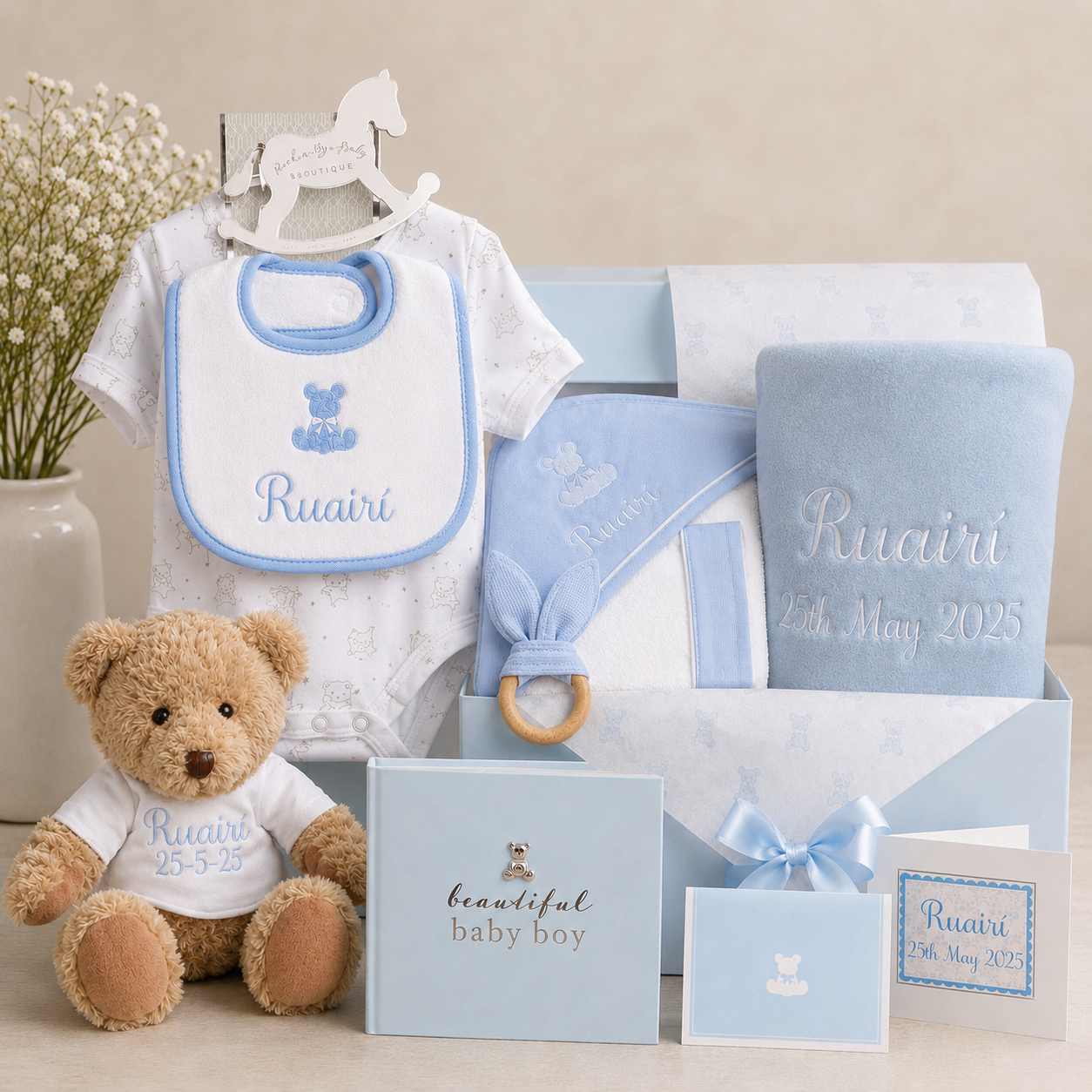 Welcome Home Baby Hamper - Boy