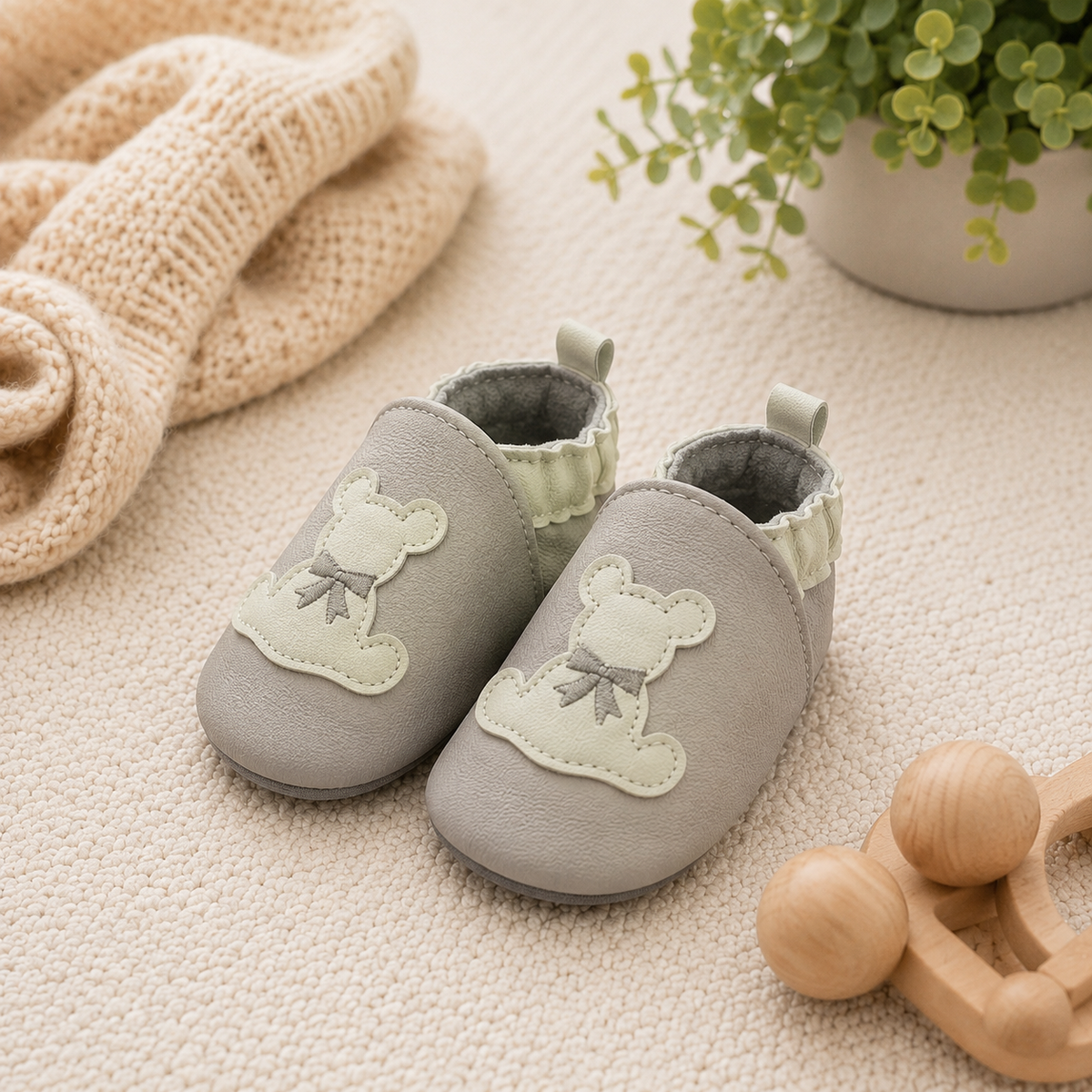 Signature Baby Leather Shoes