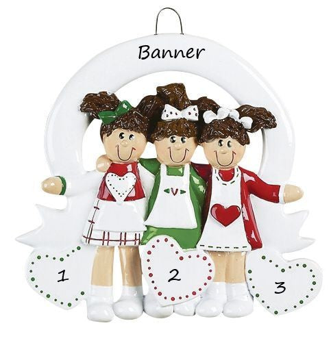 Friends/ Sisters 3 Christmas Ornament - 825