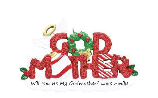 Godmother Christmas Ornament (325)