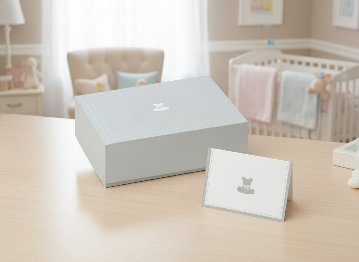Personalised Knit Cotton Baby Blanket | 5 Colours