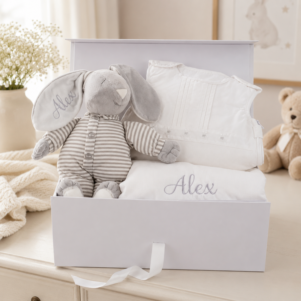 Sleepytime Gift Hamper- White