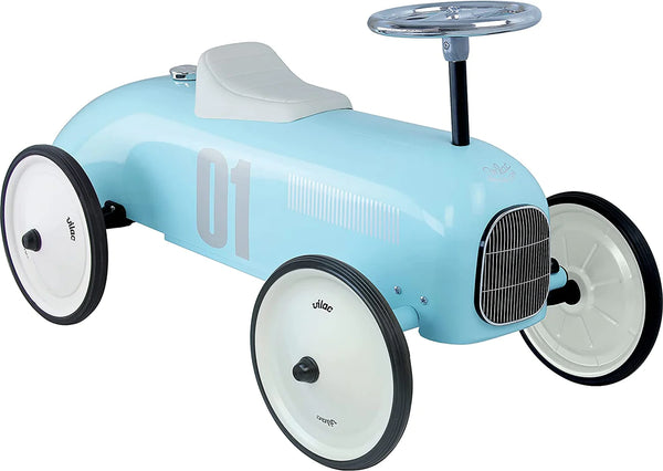 Vilac Classic Racing Car - Light Blue