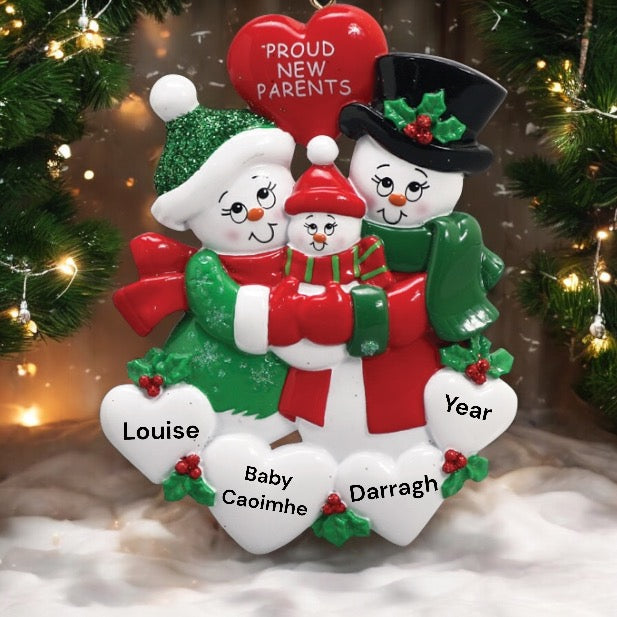 Proud New Parents Christmas Decoration (84)