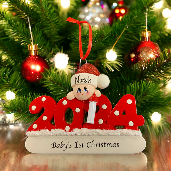 2024 Baby - Red Christmas Ornament