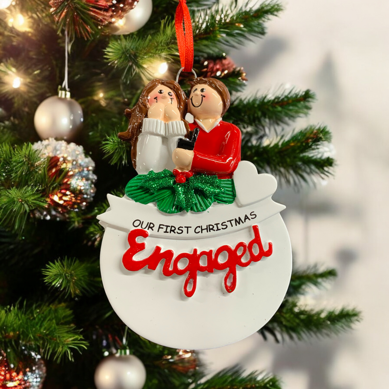 1st Christmas Engaged Ornament (1986)