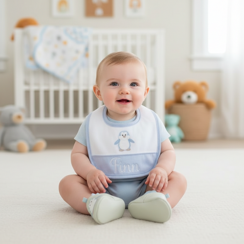 Little Penguin Gift Box - Blue