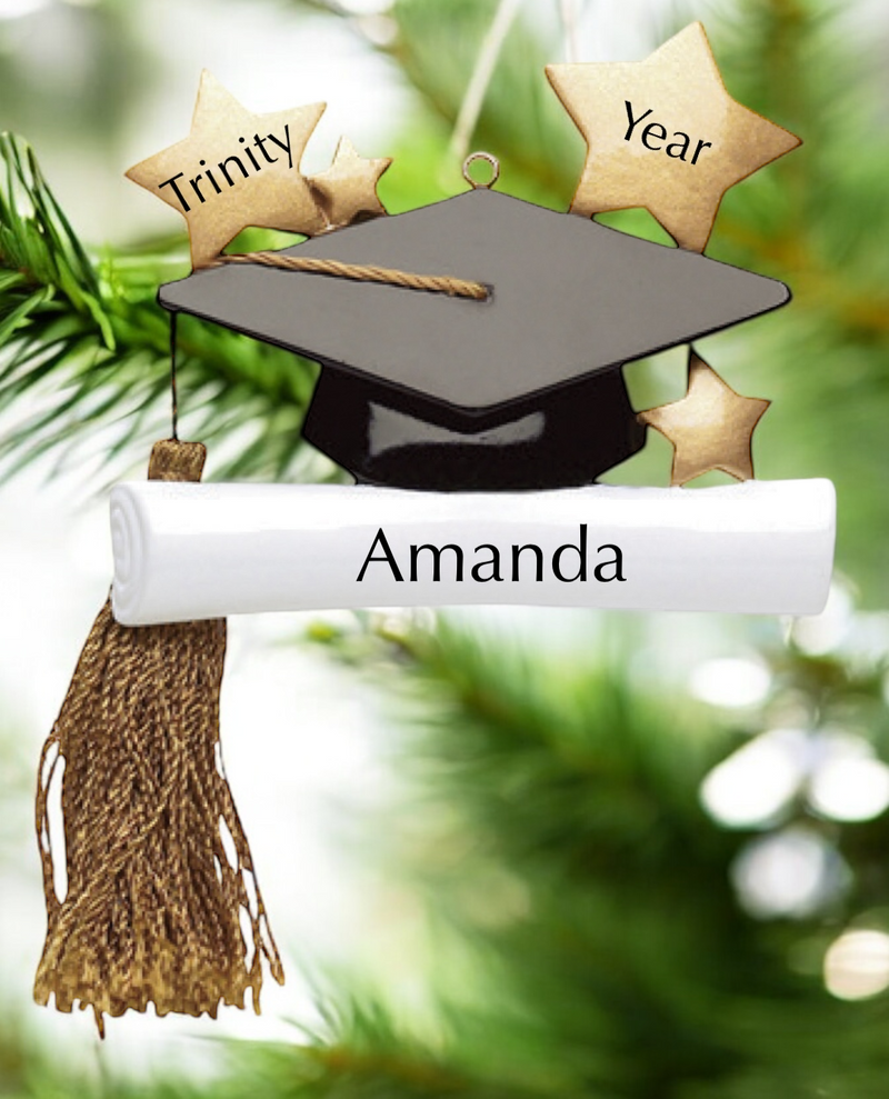 Graduation cap christmas ornament - 81