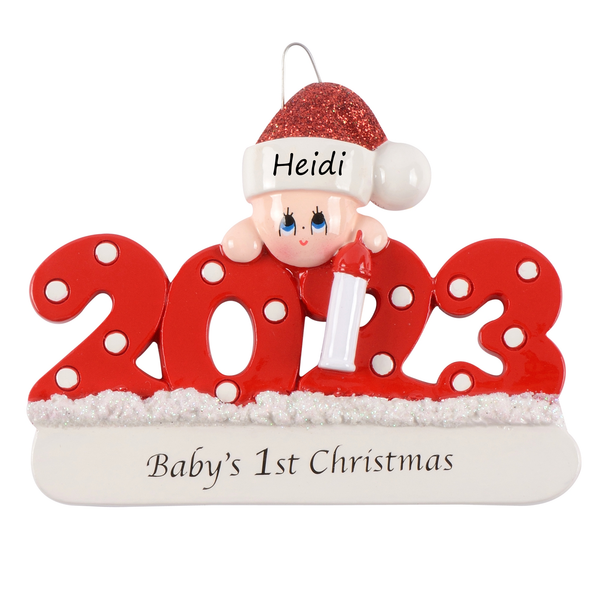 2023 Baby - Red Christmas Ornament