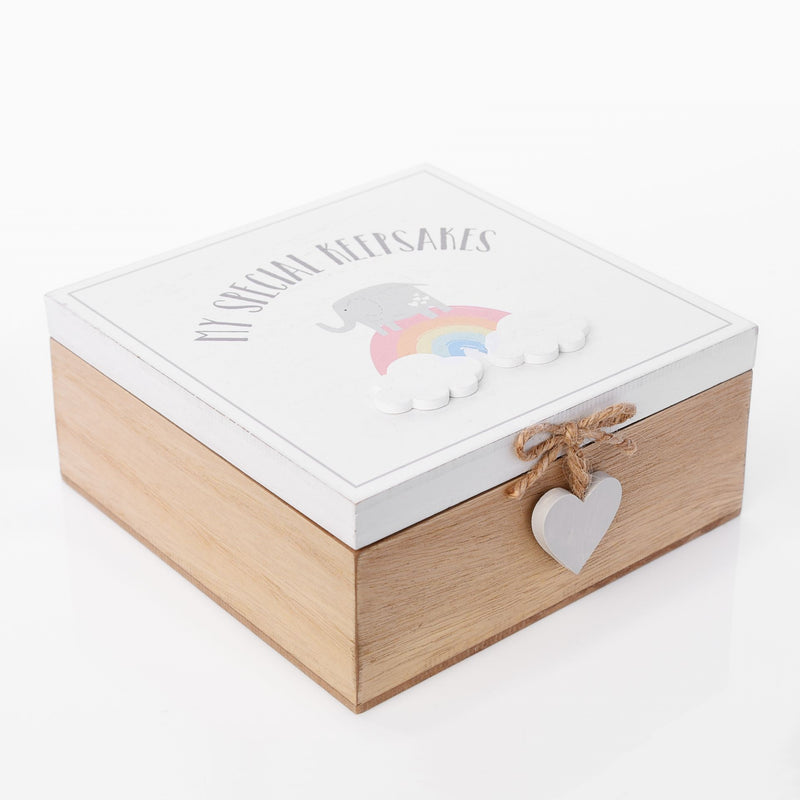 Petit Cheri Rainbow Keepsake Box "My Special Keepsakes"