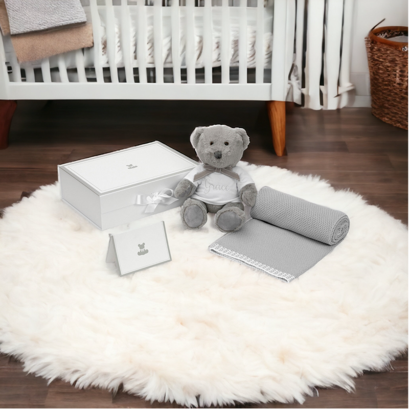 Baby Snuggle Box-Grey