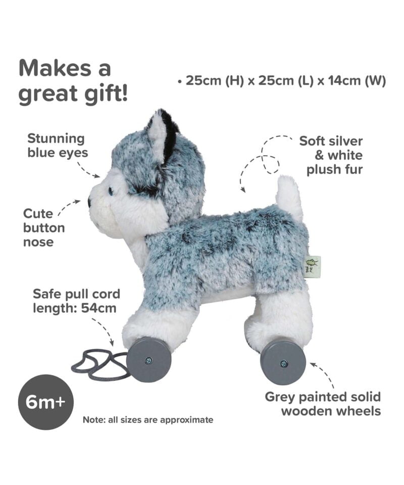 Mishka Husky Dog Pull Along