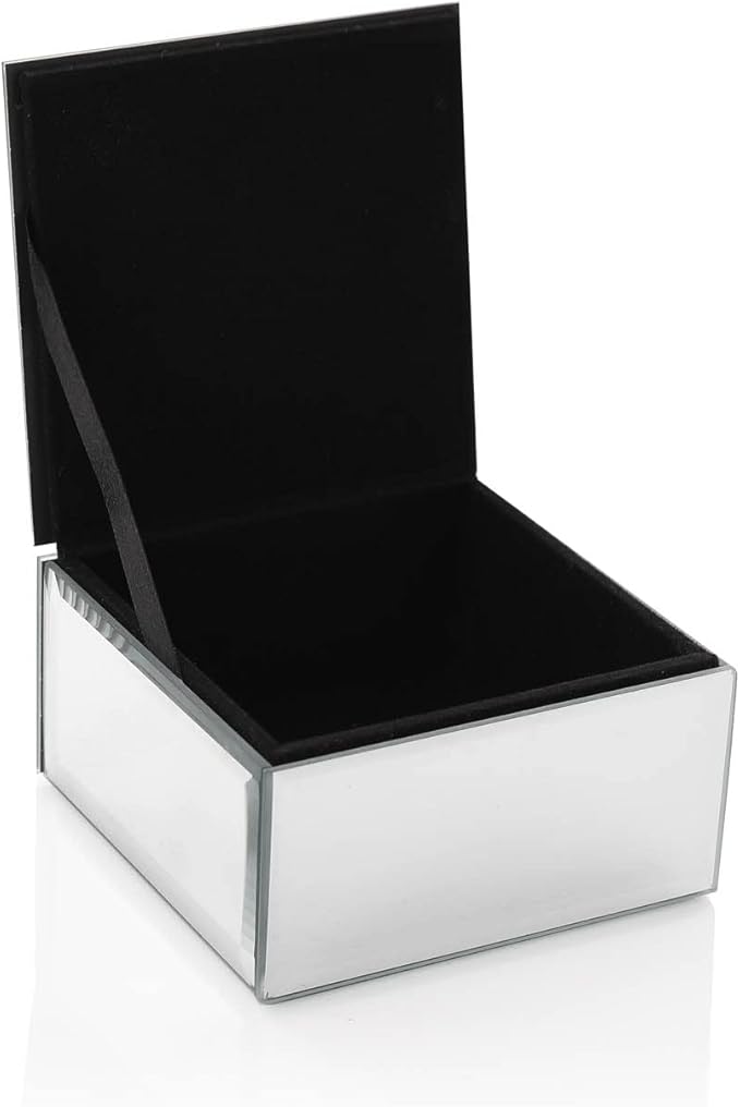 Glass Rainbow TrinketKeepsake Box