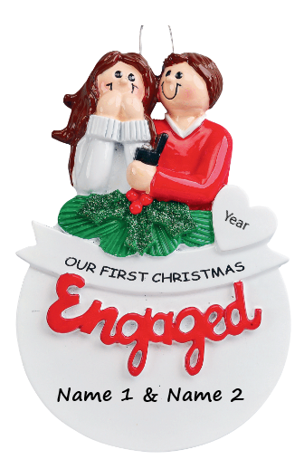 Our first engaged christmas deals