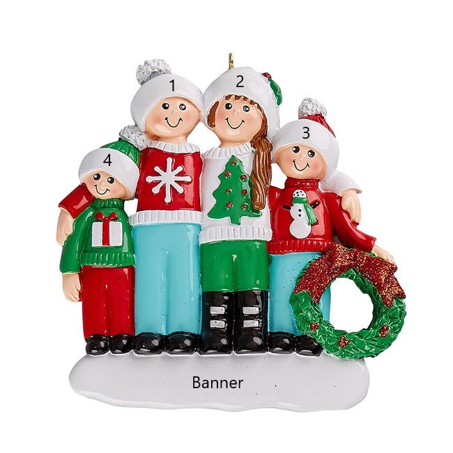 Christmas Jumper Family 4 (1216-4)