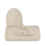 Signature Cotton Blanket and Hat Gift Box