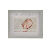 Christening Day Frame 6" x 4" in a lidded gift box