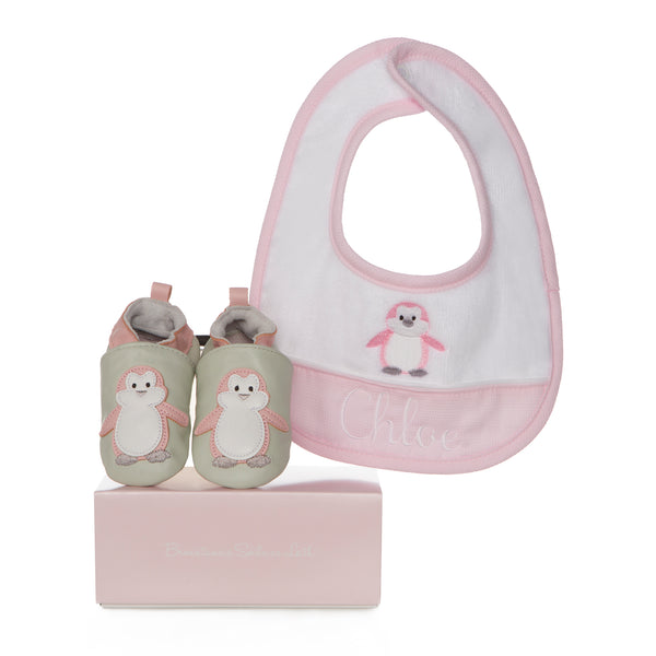 Little Penguin Gift Box - Pink