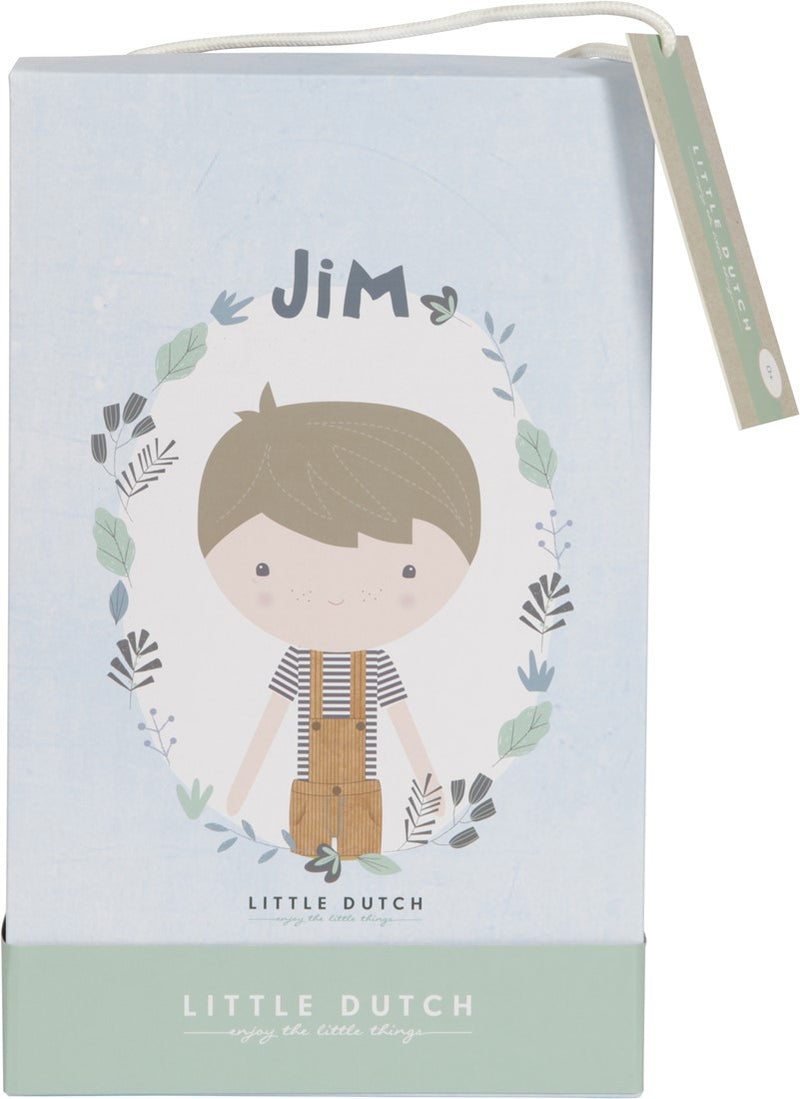 Jim -Cuddly doll by Little Dutch