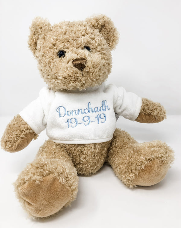 Baby's 1st Keepsake Teddy Bear - Personalised