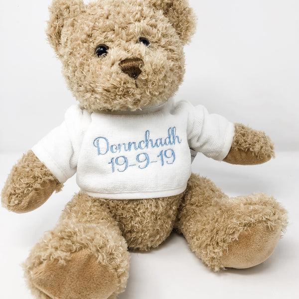 Baby s 1st Teddy Bear Personalised Baby Gifts Irish Company