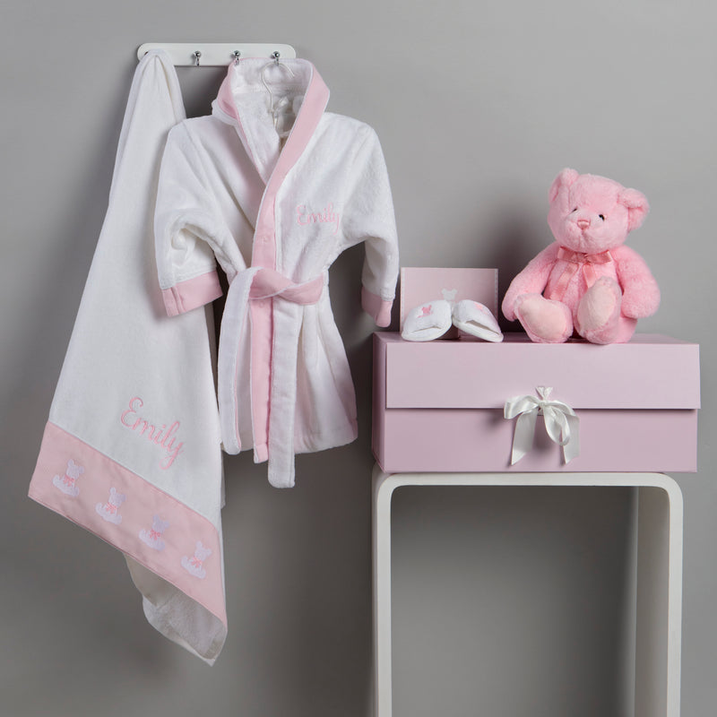 Baby Spa Personalised Gift Hamper - Pink