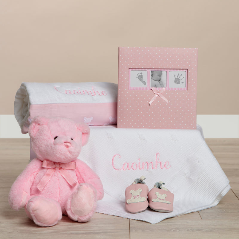 Teddy & Me Baby Gift Hamper - Pink