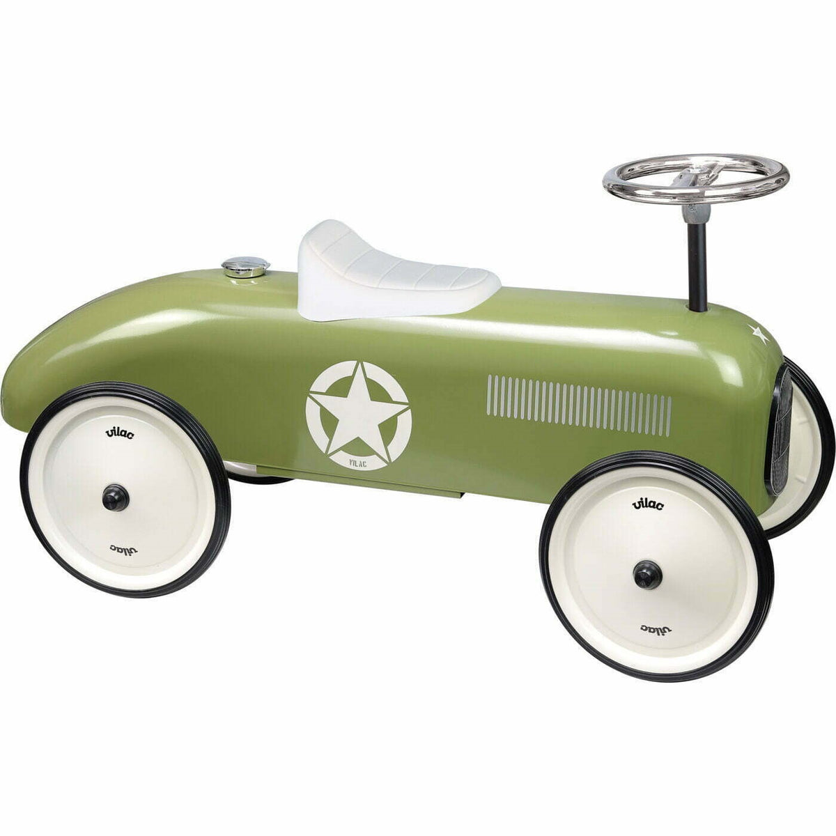 Vilac Classic Racing Car - Khaki