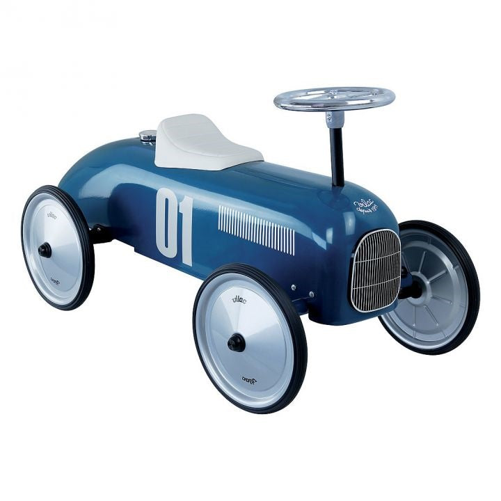 Vilac Classic Racing Car - Petrol Blue
