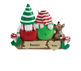 Idle Gnomes 2 Couple Ornament - 1613-2