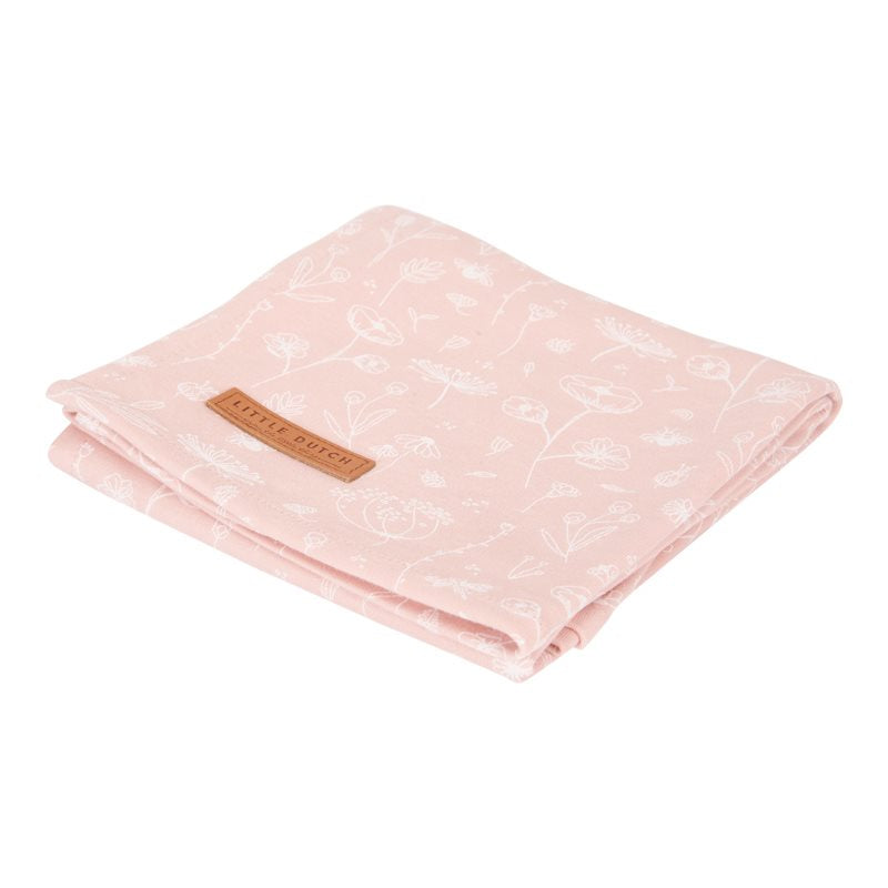 Swaddle 120 x 120 Wild Flowers Pink