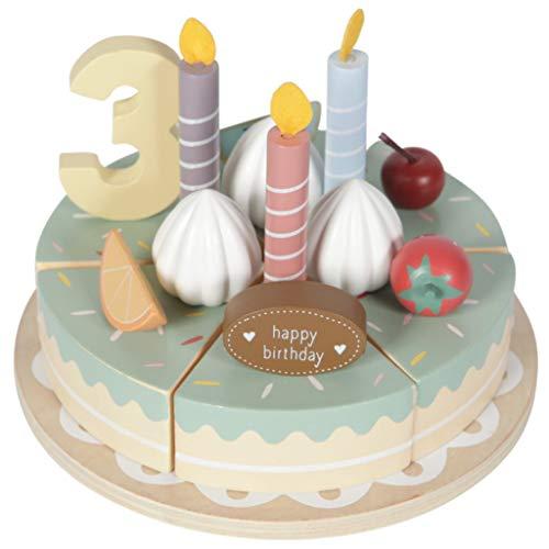 Wooden Birthday Cake -26 Pieces