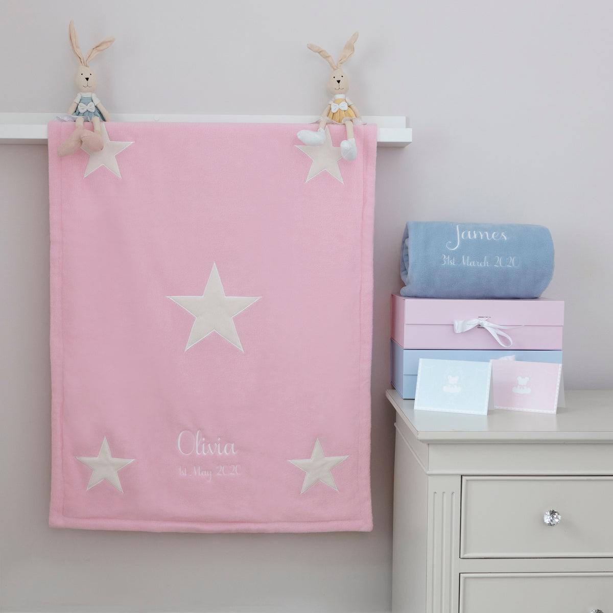 Signature Star Quilts for Twins